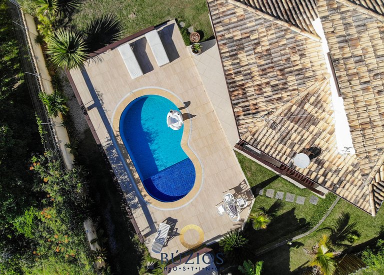 Bz52 House in Geribá with private pool and sauna