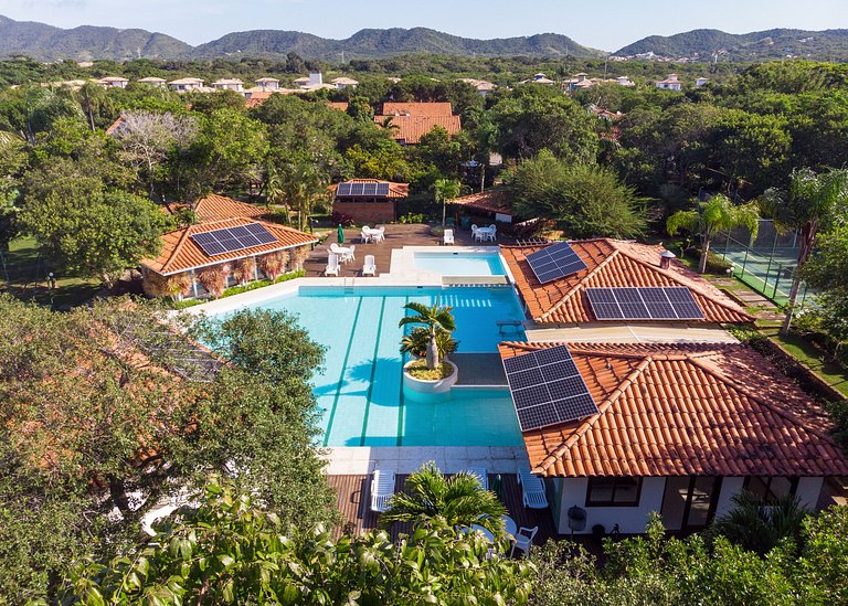 Bz49 House 5 minutes from the beach Gated Comm. Club