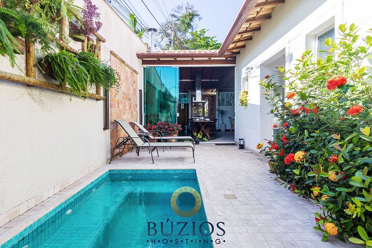 Geribá, casa com piscina aquecida privativa! BZ35