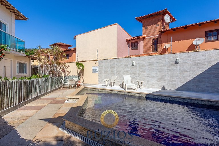 Geribá, casa com piscina aquecida privativa! BZ35