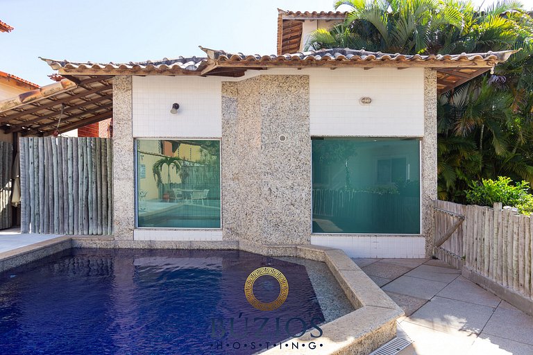 Geribá, casa com piscina aquecida privativa! BZ35