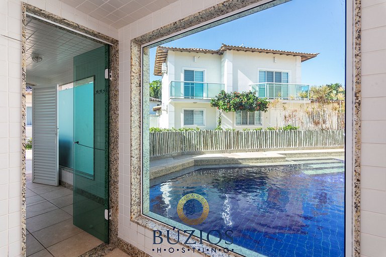 Geribá, casa com piscina aquecida privativa! BZ35