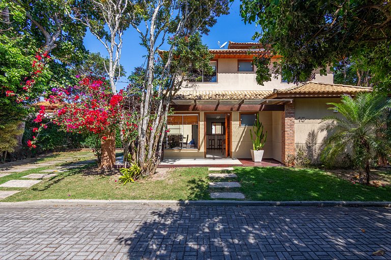 Bz41 Casa c/ Piscina Privativa 200m da PRAIA!