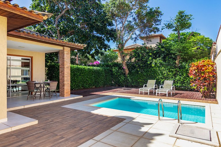 Bz41 Hermosa casa con piscina privada - Búzios