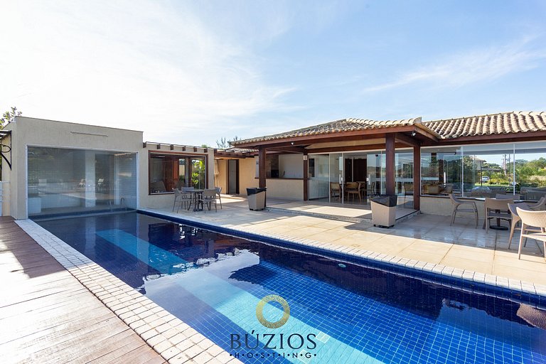 Bz41 Hermosa casa con piscina privada - Búzios