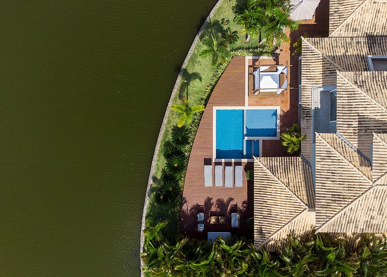 Bz58 Beautiful house with private pool and lake view