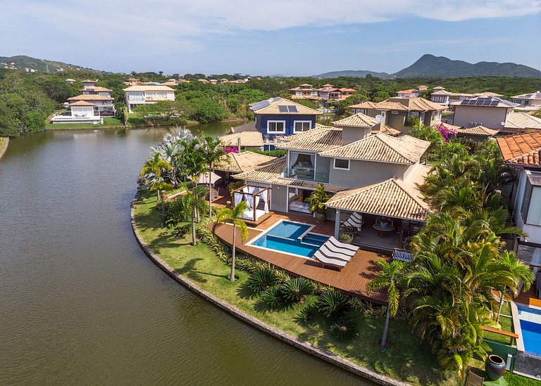 Bz58 Beautiful house with private pool and lake view