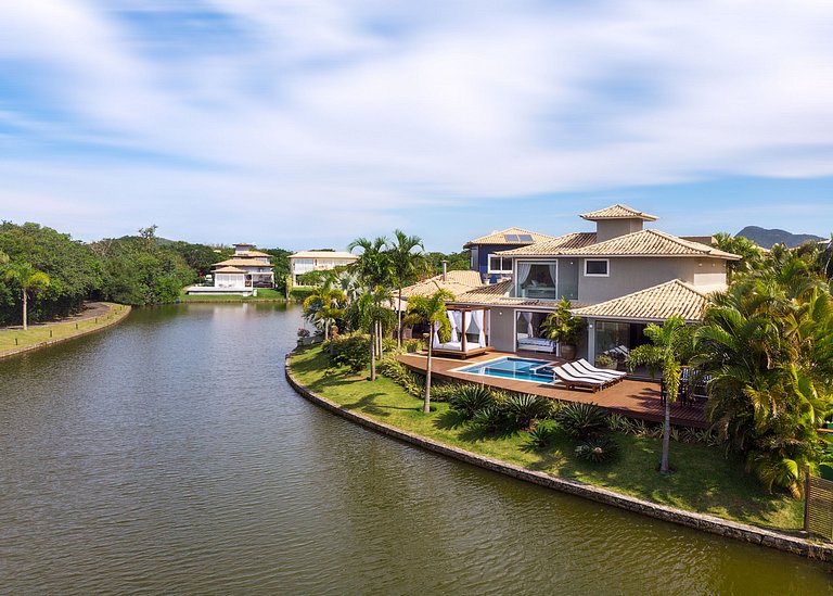 Bz58 Beautiful house with private pool and lake view
