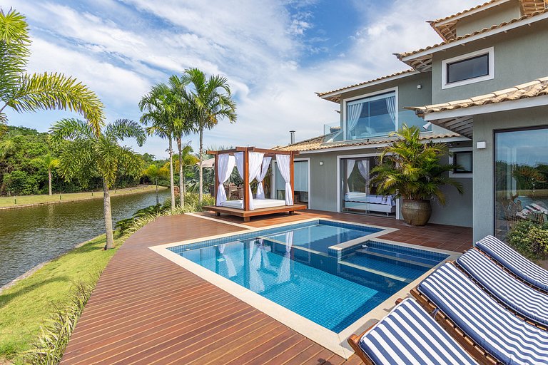 Bz58 Beautiful house with private pool and lake view