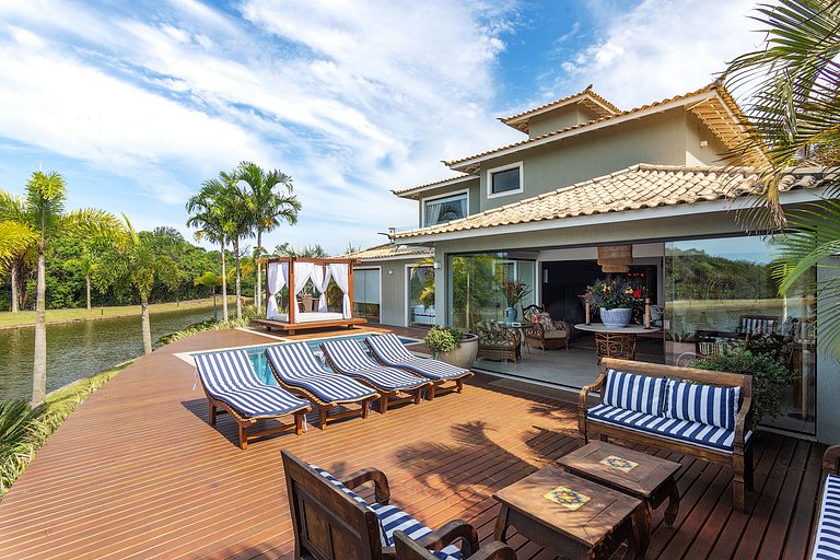 Bz58 Beautiful house with private pool and lake view