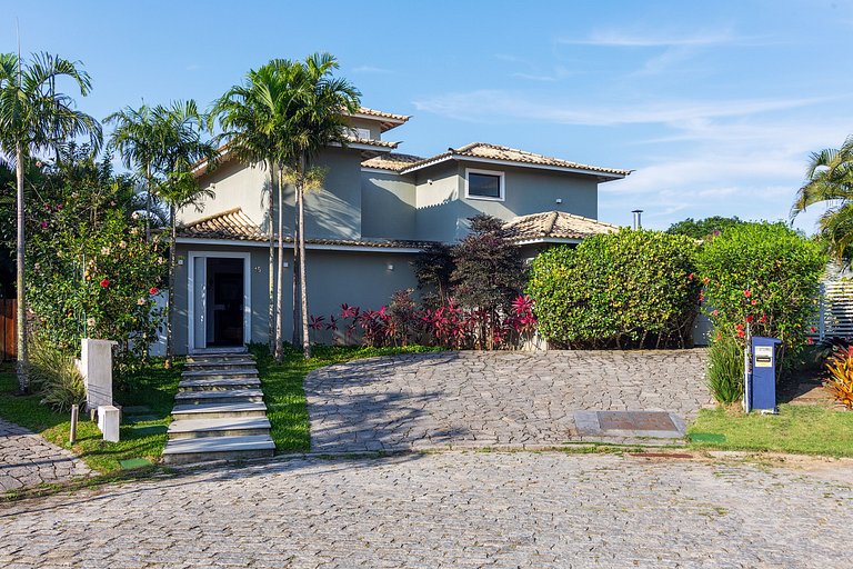 Bz58 Hermosa casa con piscina privada y vista al lago