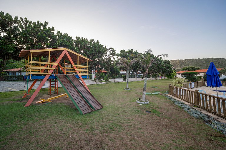 Cond Búzios Resort Pé na areia! Casa 3 suítes. BZ60