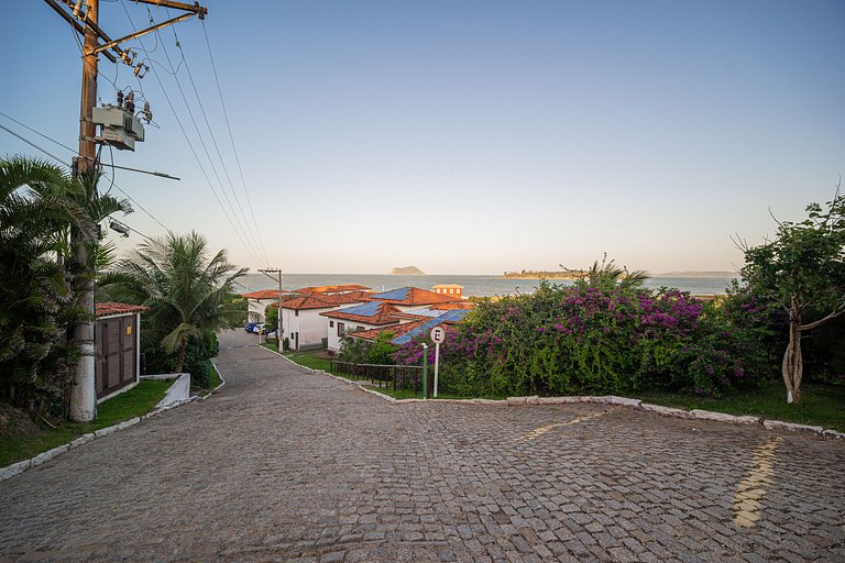 Cond Búzios Resort Pé na areia! Casa 3 suítes. BZ60