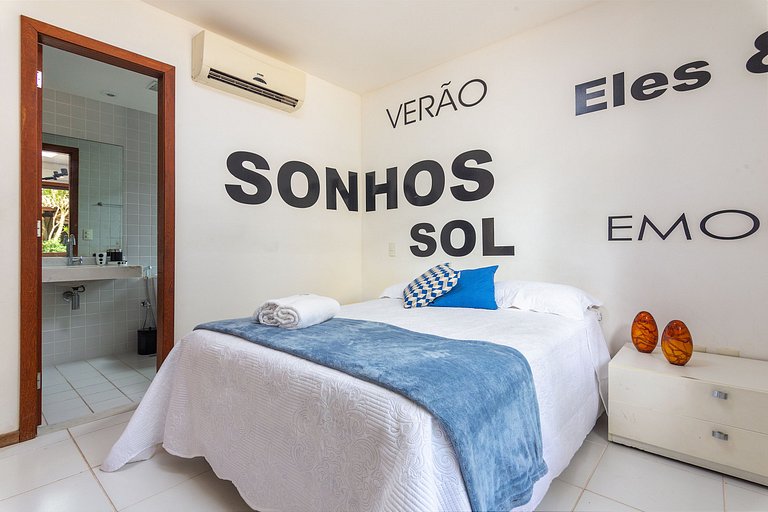 Bz65 Casa a 200 metros da praia com 4 suítes