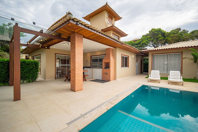 Bz38 Casa a 150 m de la playa con piscina privada