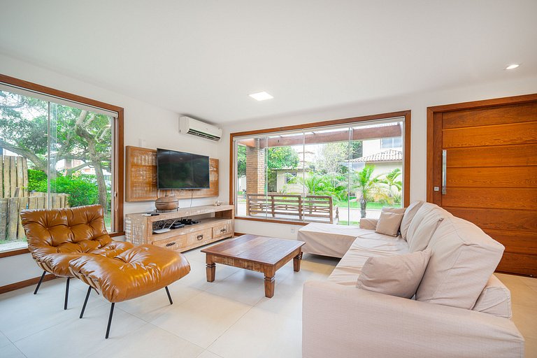 Bz38 Casa a 150m da praia c/ piscina privativa