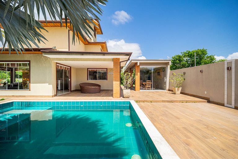 Bz67 Casa 200m da praia c/ piscina y sauna priv.