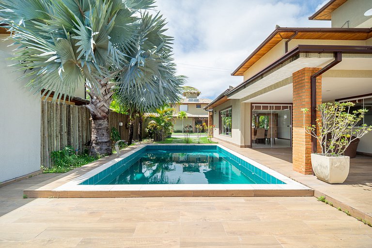 Bz67 Casa 150m da praia c/ piscina e sauna priv.