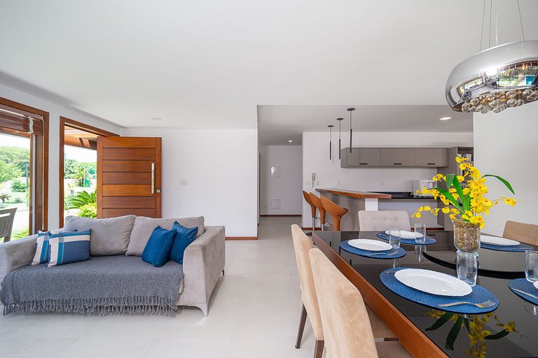 Bz67 Casa 150m da praia c/ piscina e sauna priv.