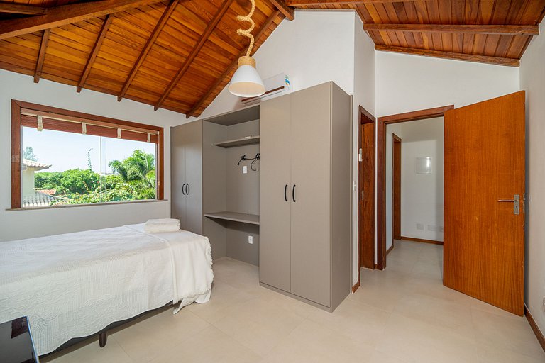 Bz67 Casa 150m da praia c/ piscina e sauna priv.