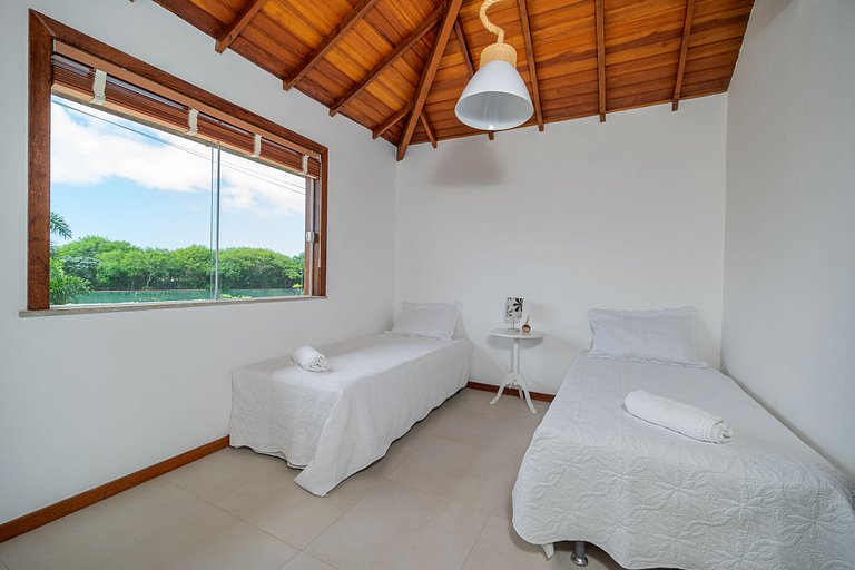 Bz67 Casa 150m da praia c/ piscina e sauna priv.