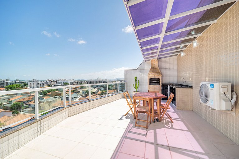 CF02 Penthouse 200m from Praia das Dunas