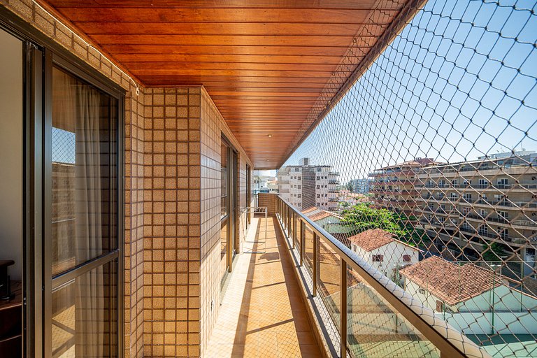 Cf05 Edificio frente al mar, Apartamento completo de 3 habit