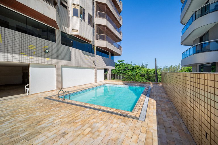 Cf05 Edificio frente al mar, Apartamento completo de 3 habit