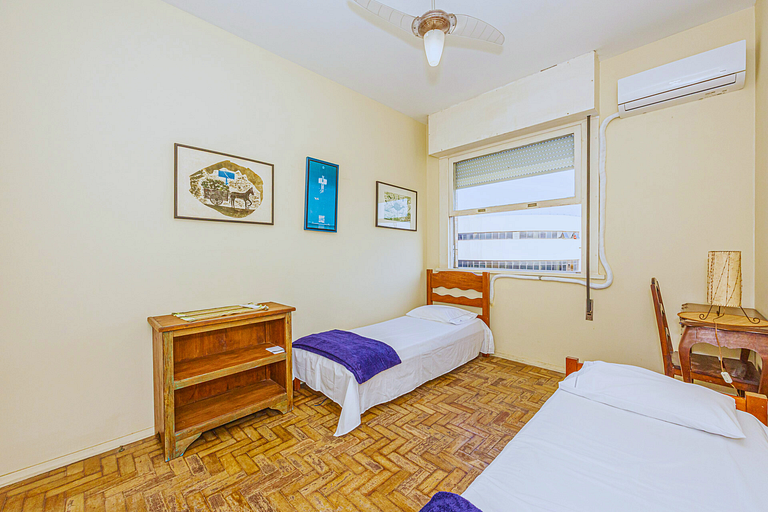 Rj03 Ipanema apartment, 2 bedrooms, 200 meters from the beac