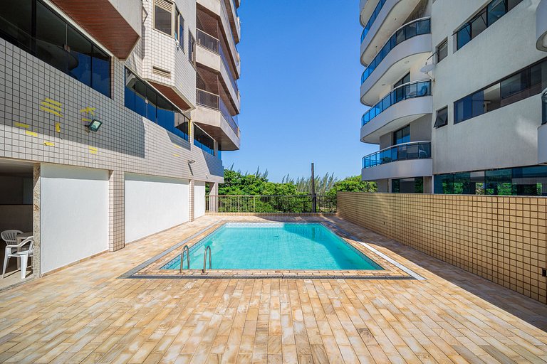 Cf05 Edificio frente al mar, Apartamento completo de 3 habit