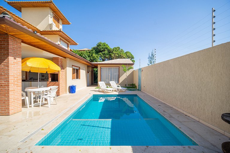 Bz38 Casa a 150m da praia c/ piscina privativa