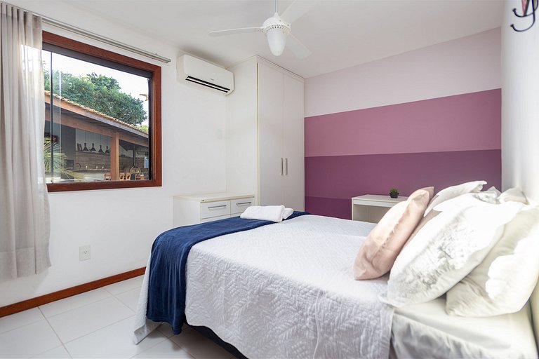 Bz06 Casa com Piscina Aquecida, 200M da praia!
