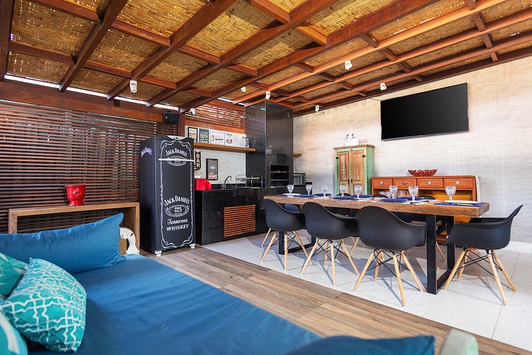 BZ70 Centro Búzios!Linda casa com Piscina/4 suítes