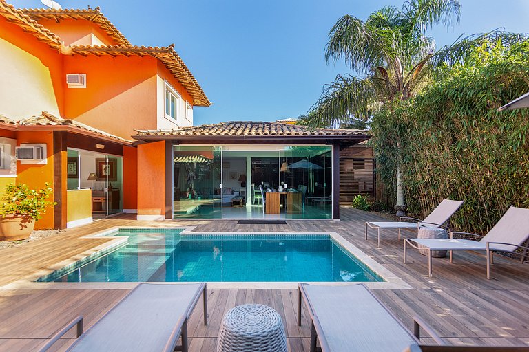 Bz70 Casa c/ Piscina a 600m da Rua das Pedras