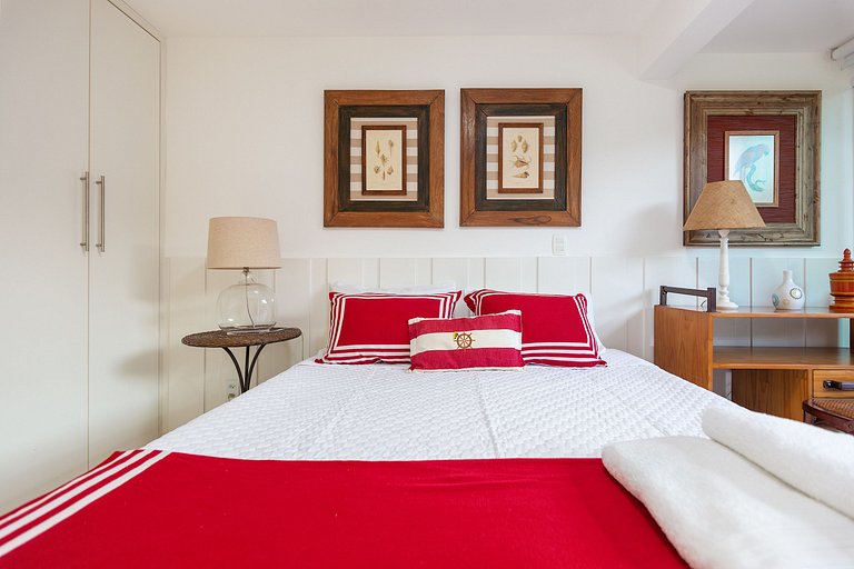 BZ70 Centro Búzios!Linda casa com Piscina/4 suítes