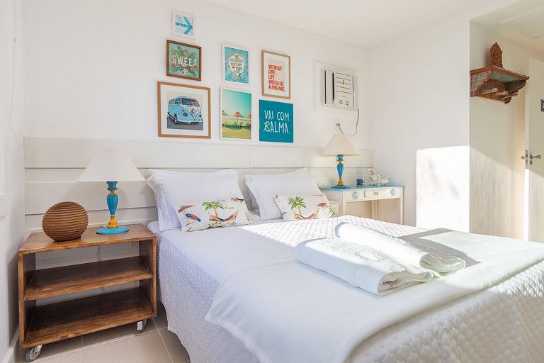 BZ70 Centro Búzios!Linda casa com Piscina/4 suítes