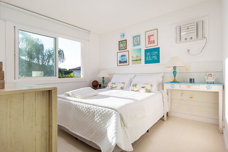 BZ70 Centro Búzios!Linda casa com Piscina/4 suítes