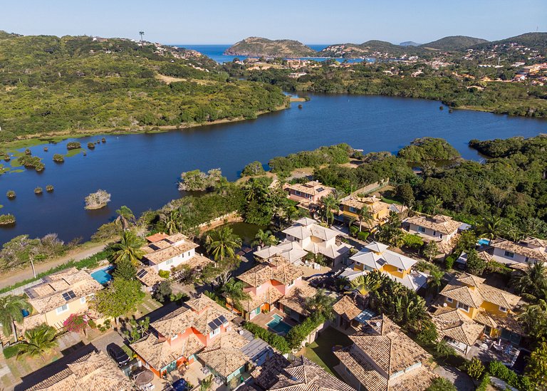 Bz70 Casa c/ Piscina a 600m da Rua das Pedras