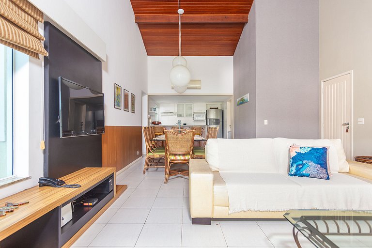 Bz73 Geribá! Casa c/ piscina privativa 5 Suítes!