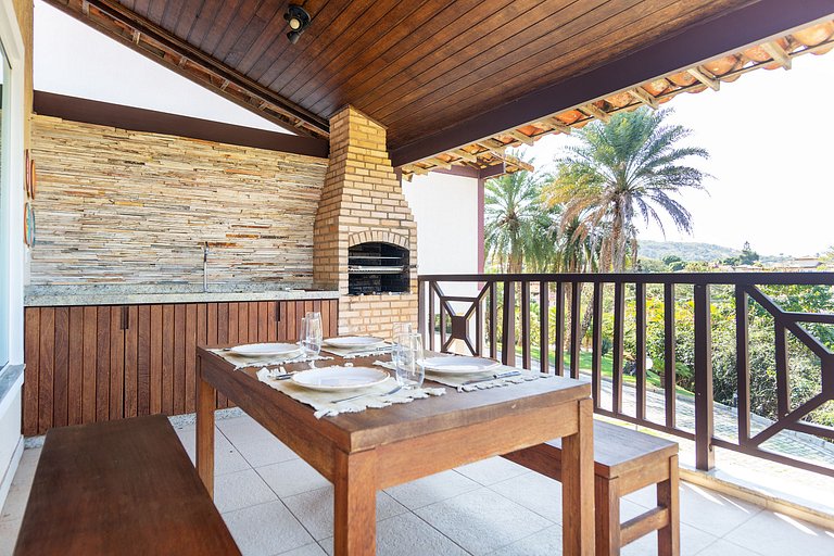 Bz73 Geribá! Casa c/ piscina privativa 5 Suítes!