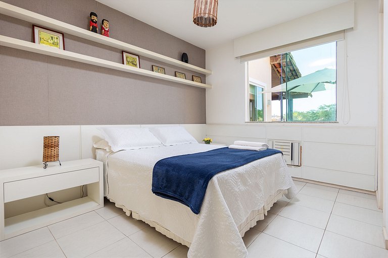 Bz73 Geribá! Casa c/ piscina privativa 5 Suítes!