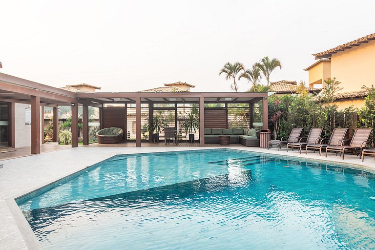 BZ75 Casa 4 suites en Geribá a 250 m de la playa