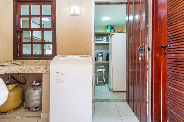 Bz75 Casa con 4 suites en Geribá a 400 metros de la playa