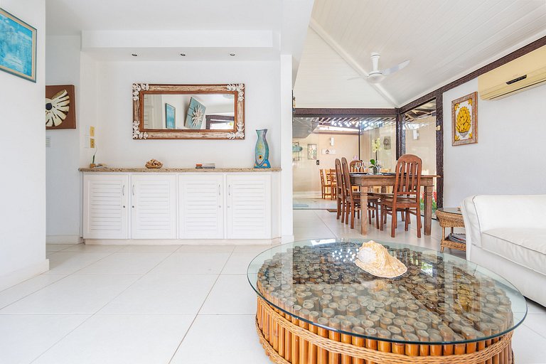 BZ75 Casa 4 suites en Geribá a 250 m de la playa