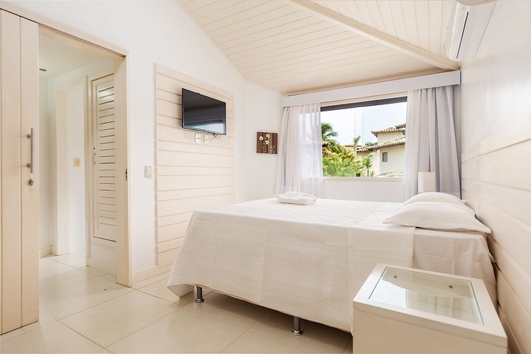 BZ75 Casa 4 suites en Geribá a 250 m de la playa