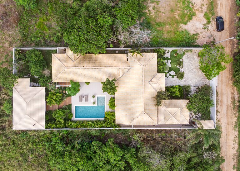 BZ76 casa grande con 3 suites y piscina privada