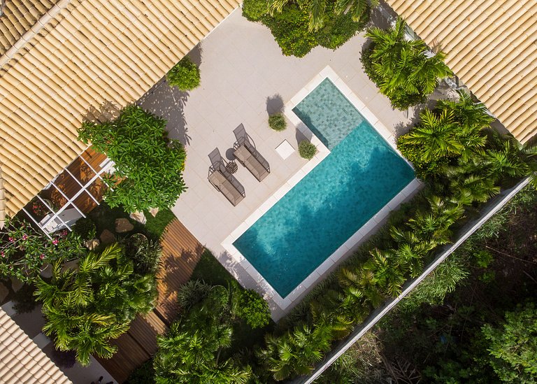 BZ76 casa grande con 3 suites y piscina privada