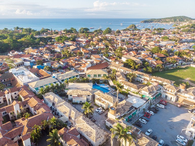 BZ78 Búzios Center! Penthouse with 2 suites and SPA