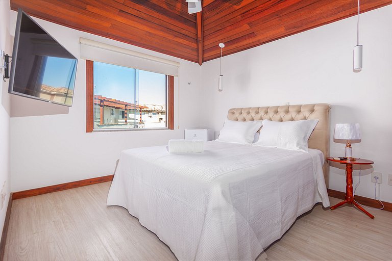 BZ78 Búzios Center! Penthouse with 2 suites and SPA