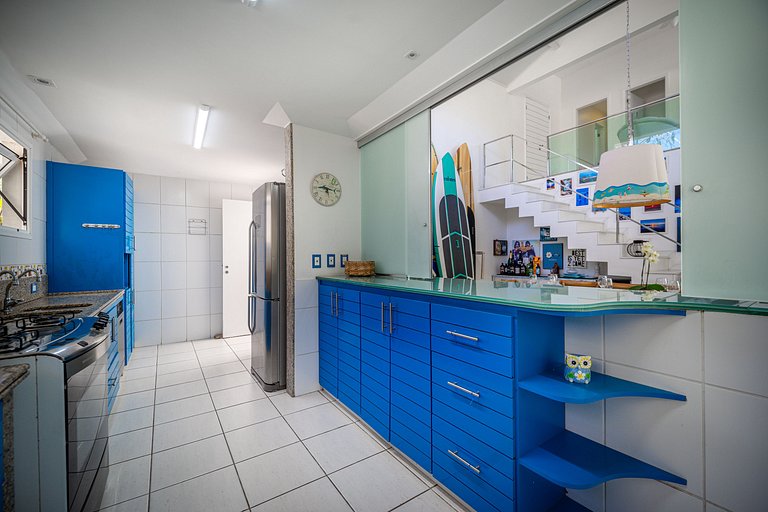 Bz79 House with Pool and Sauna 300 meters from the Beach!